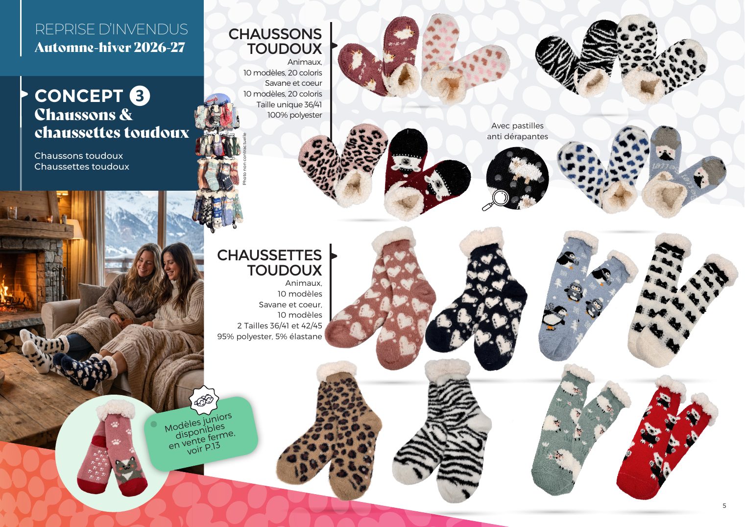 Chaussons et chaussettes Toudoux