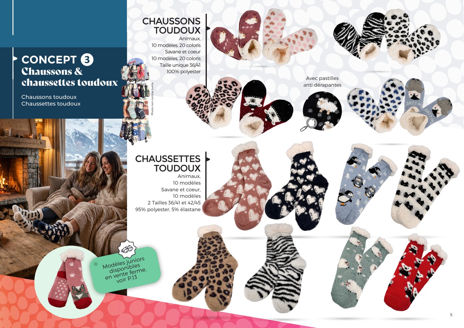 Chaussons et chaussettes Toudoux