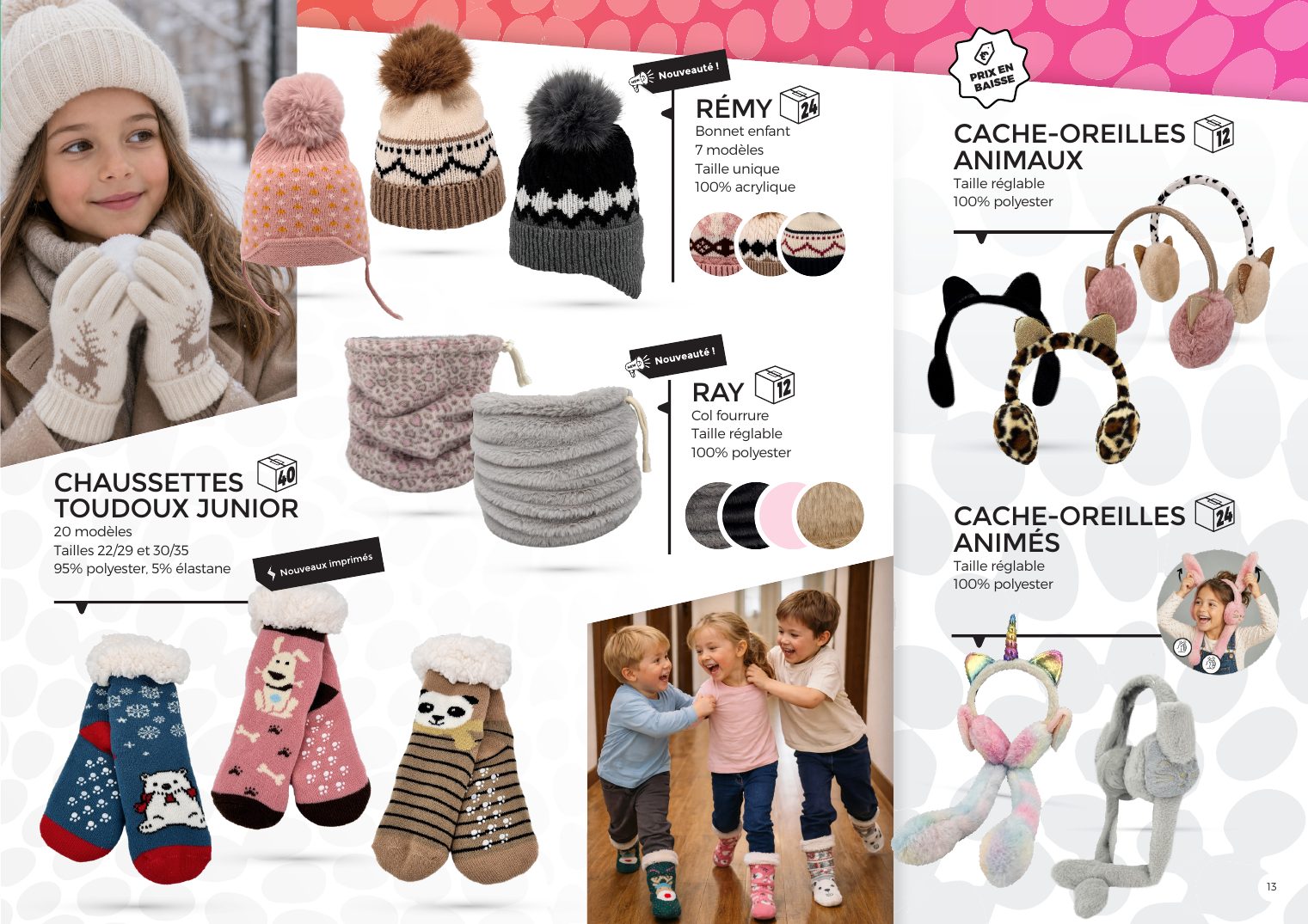 Sélection enfant, deuxième page